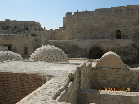 Inside Aleppo's citadel