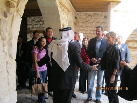 Meeting at the monastery
